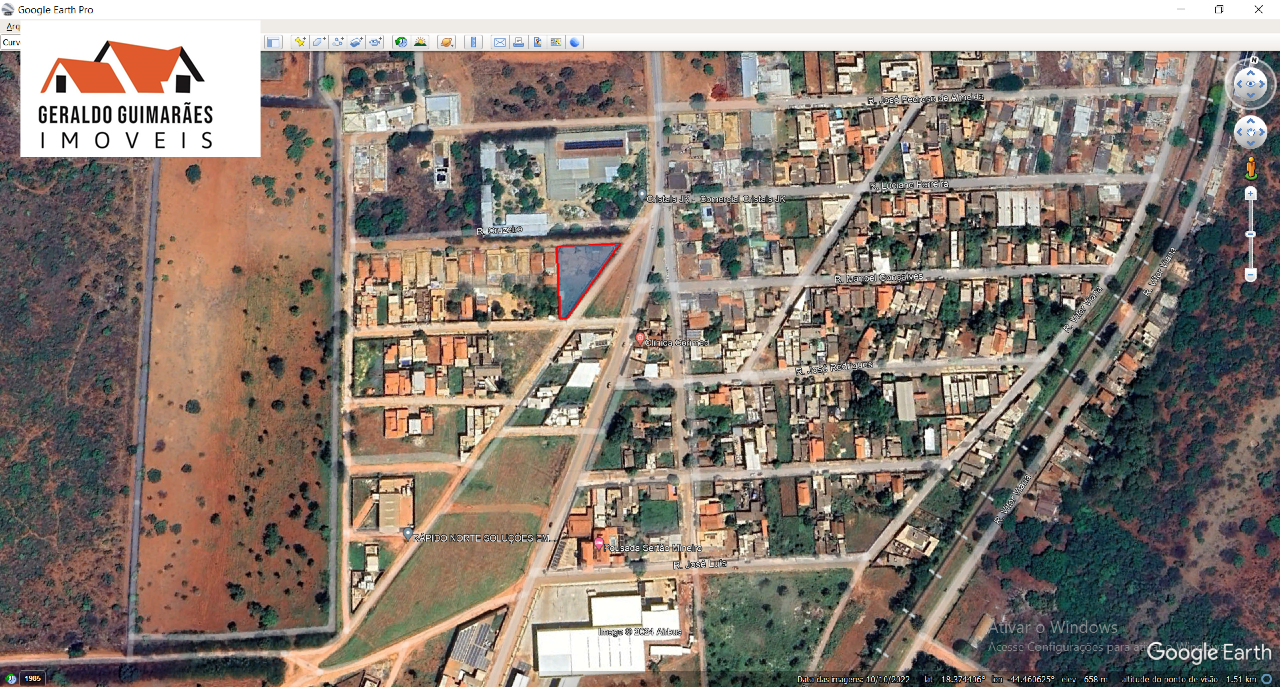 Lote à vendaCENTROcorintomg: 