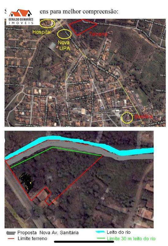 TERRENO à vendaCentroCurveloMG: 