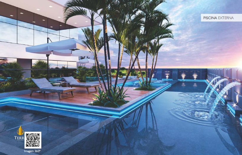 Edifício South Beach Residence Apartamento com 4 quartos, Centro: 