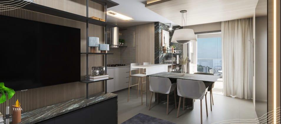 Essência Residence Apartamento com 3 quartos, Fazendinha: 