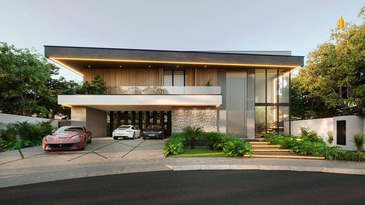 Condomínio Caledônia Private Village Casa em Condomínio com 5 quartos, Santa Regina: 