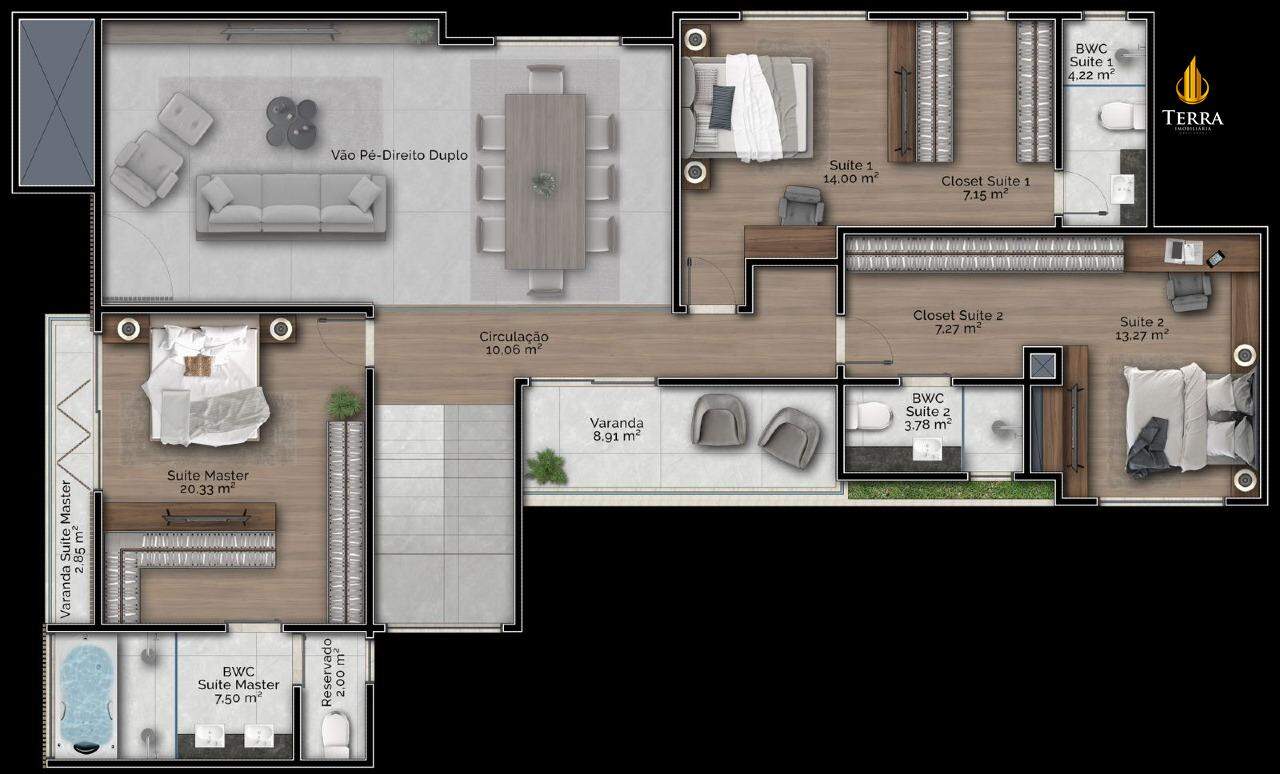 Parque do Lago Casa em Condomínio com 4 quartos, CENTRO: