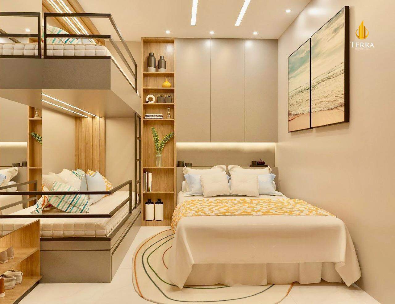 Edifício Maresol Apartamento com 2 quartos, Centro: 