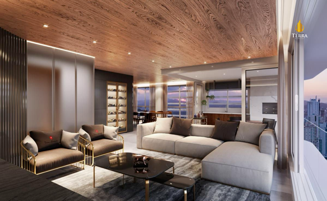 Tonino Lamborghini Residences Apartamento com 4 quartos, Centro: 