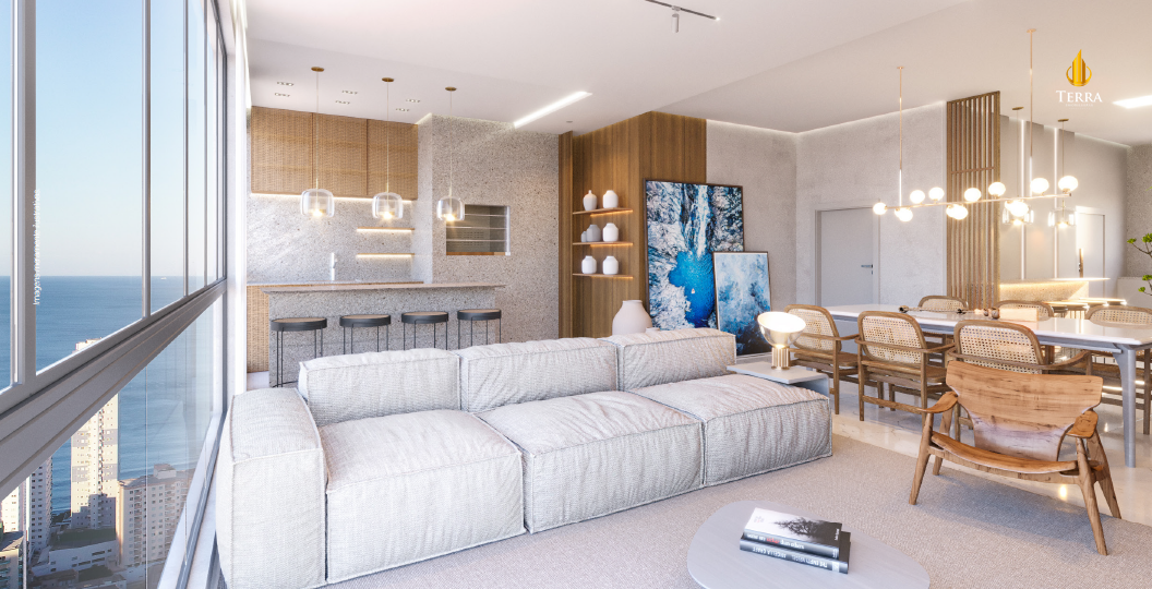 Soul Residence Apartamento com 4 quartos, Centro: 
