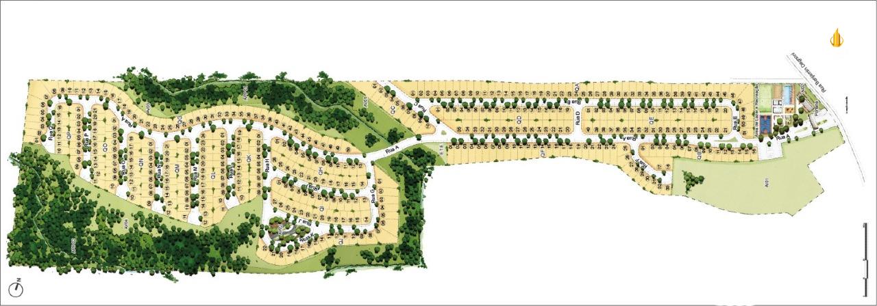 Condomínio Alínea Reserva Itajaí Terreno com , Rio do Meio: 
