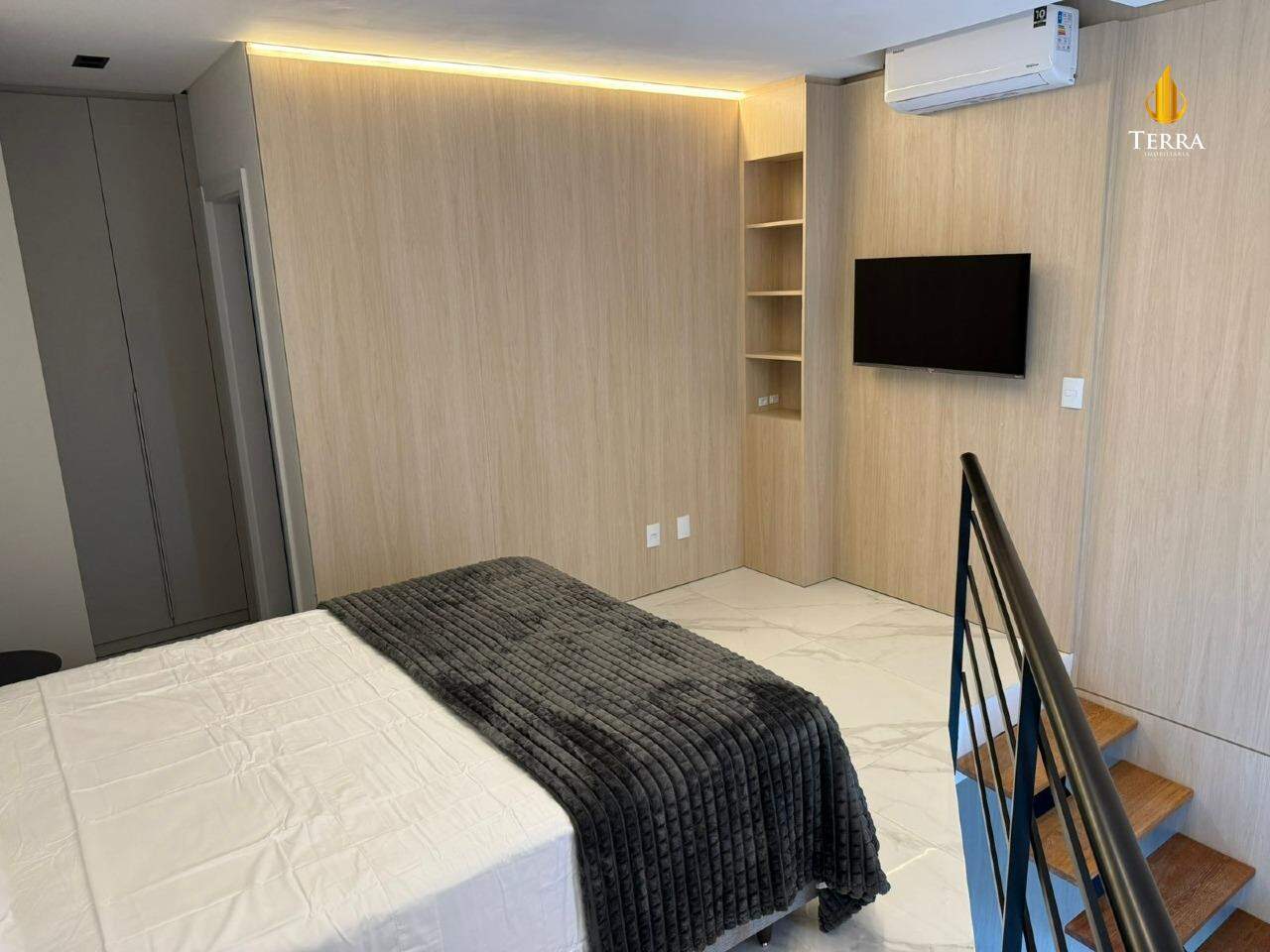 Edifício Brooklyn Concept Residence Apartamento com 1 quarto, Praia dos Amores: 