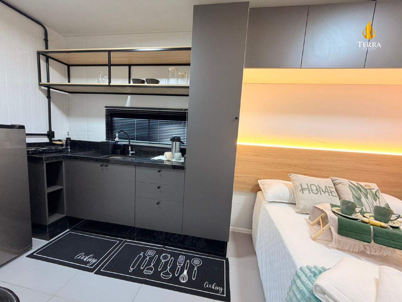 Box 252 Container Home Village Loft com 1 quarto, Fazenda: 