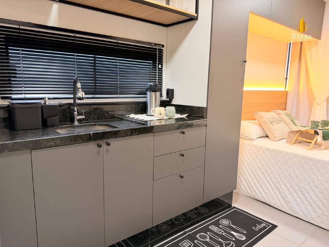Box 252 Container Home Village Loft com 1 quarto, Fazenda: 