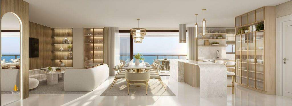 Marena Residence Apartamento com 4 quartos, Centro: 