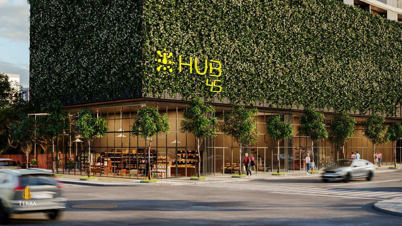 Hub 45 Apartamento com 1 quarto, Centro: 