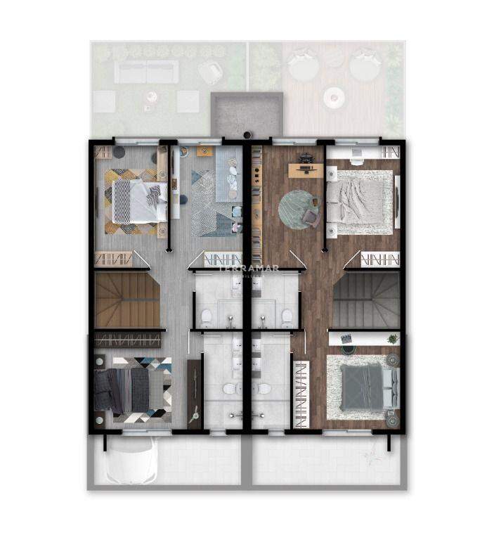Casa em condomínio à venda no Vila Rosa: 