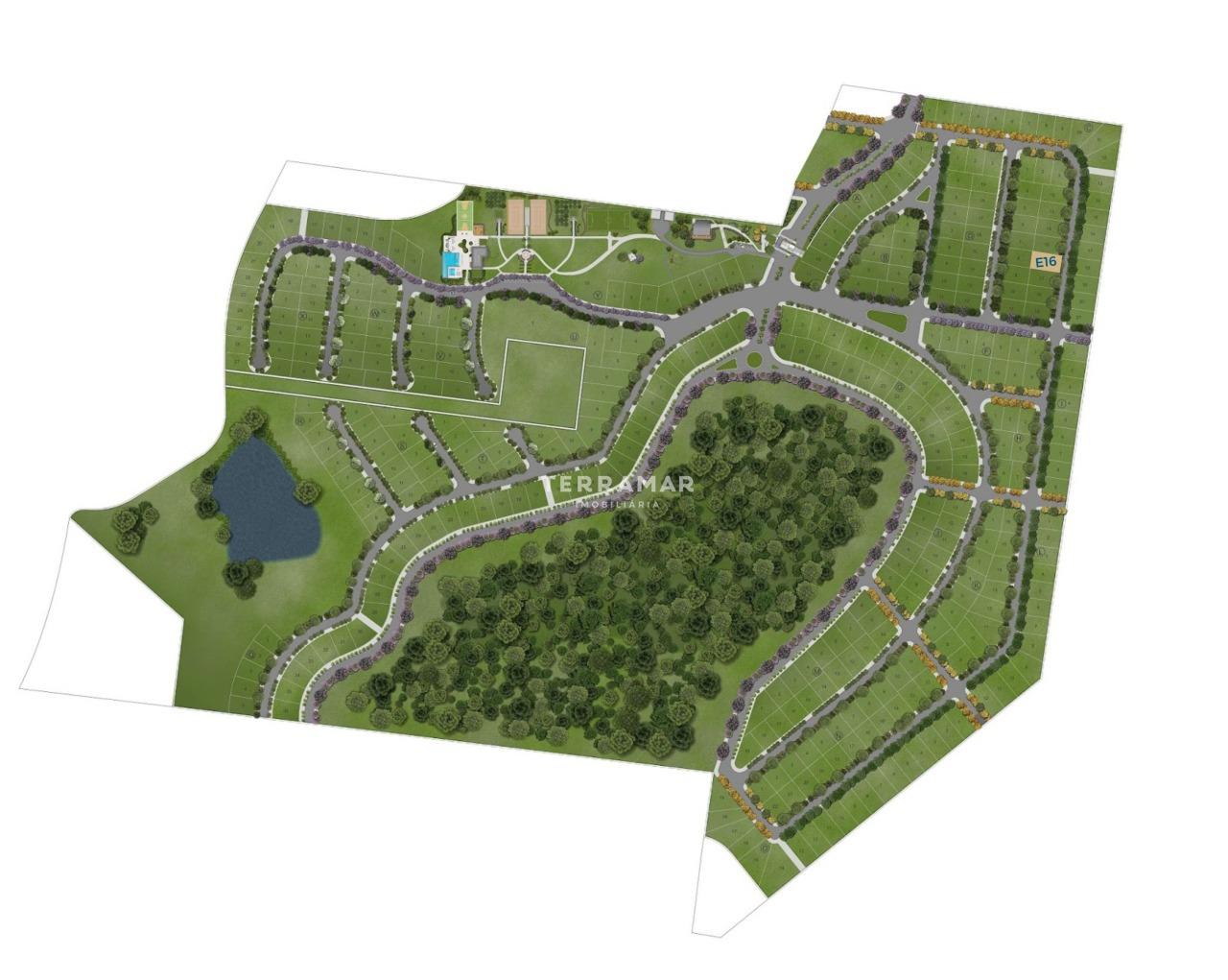 Lote em condomínio à venda no Encosta do Sol: 