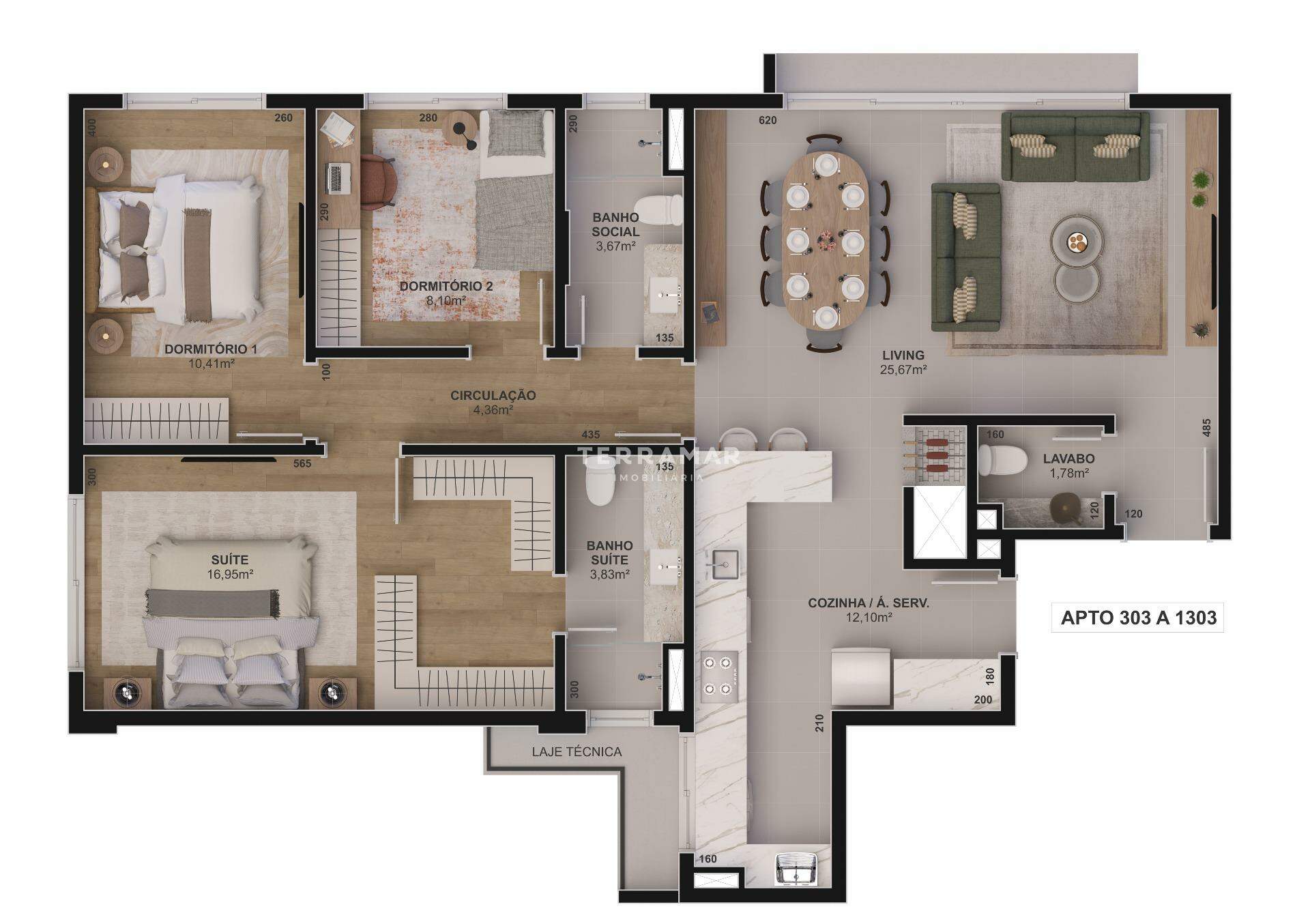 Apartamento à venda no Vila Rosa: 
