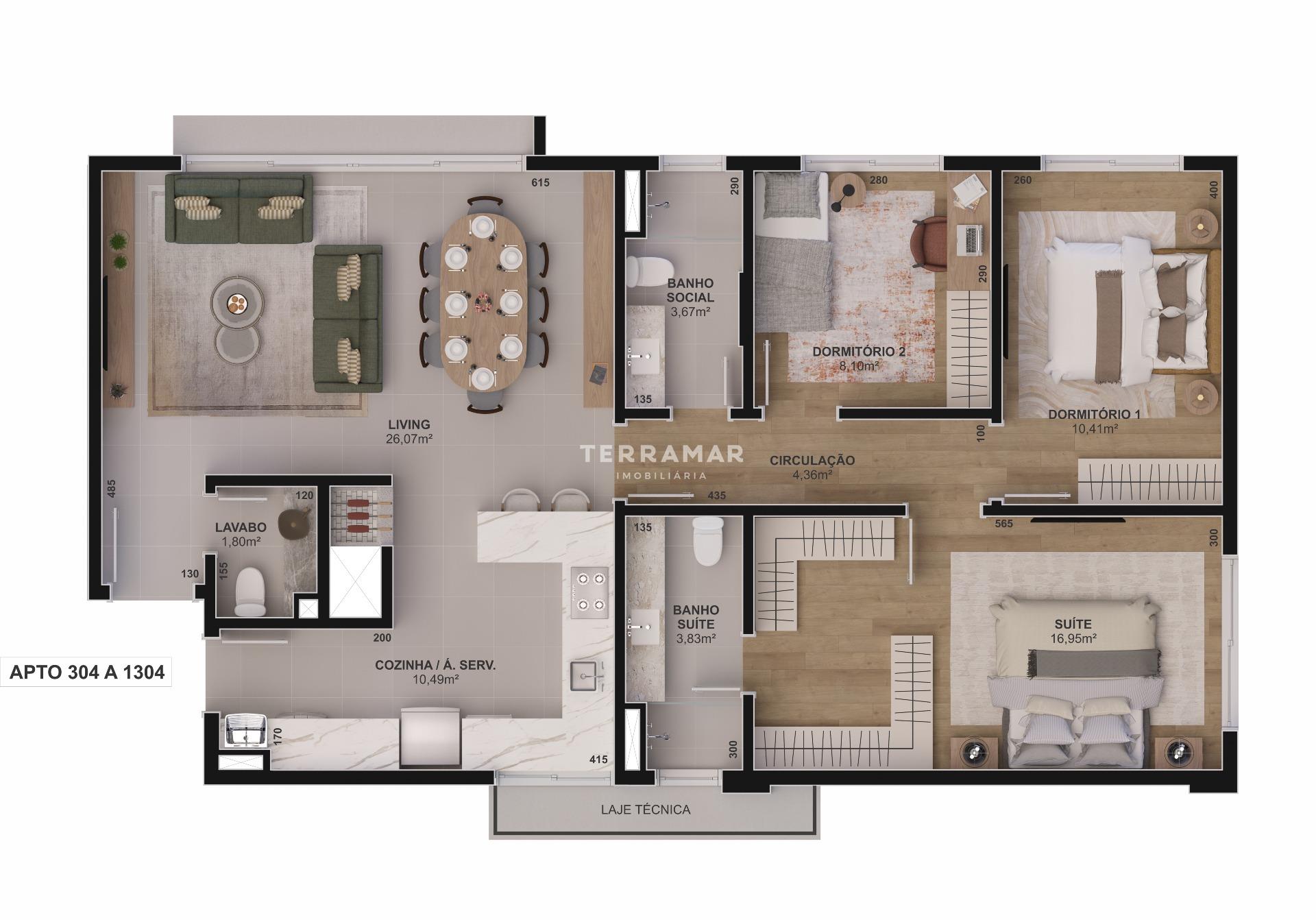 Apartamento à venda no Vila Rosa: 