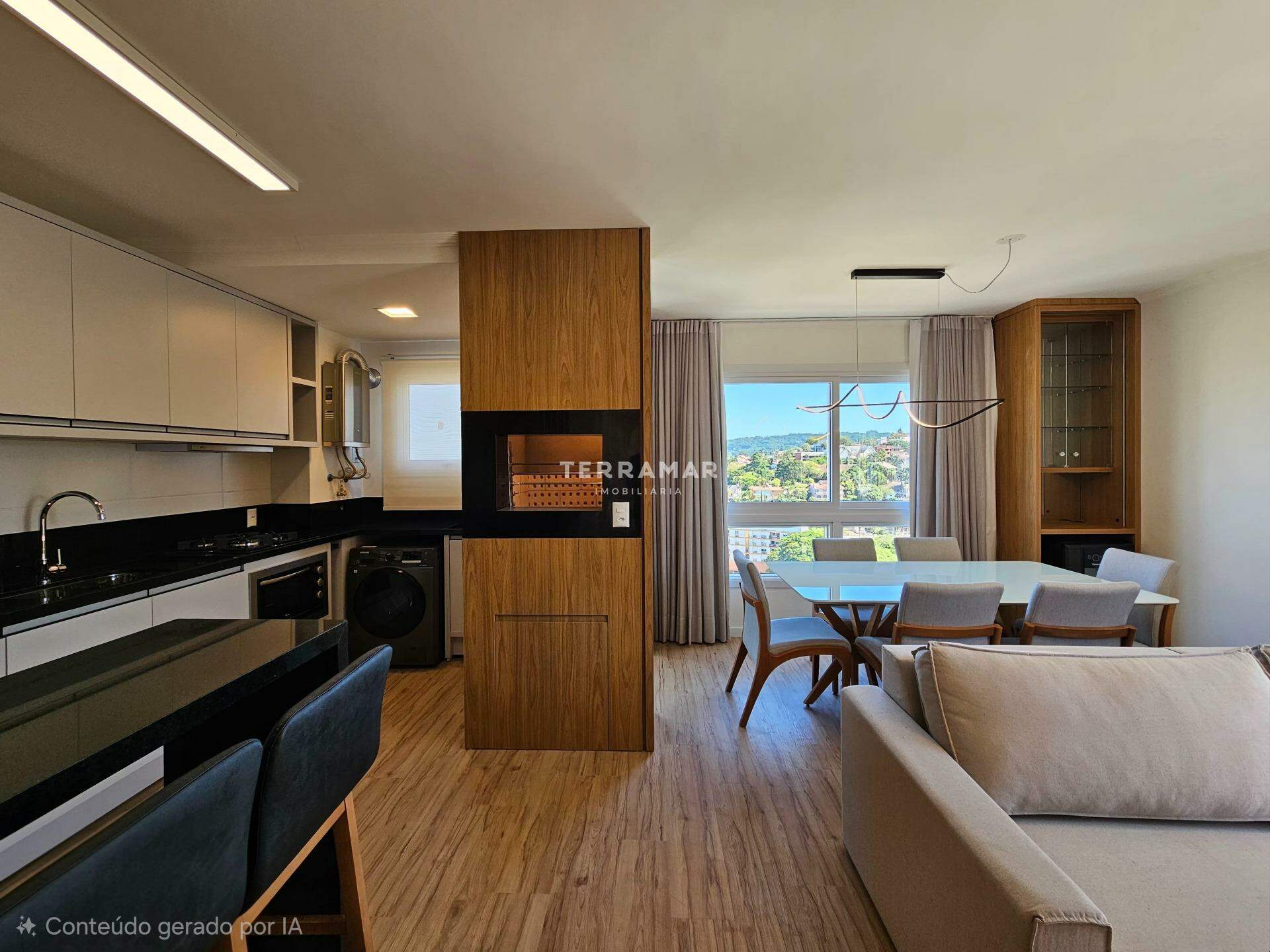 Apartamento para aluguel no Centro: 