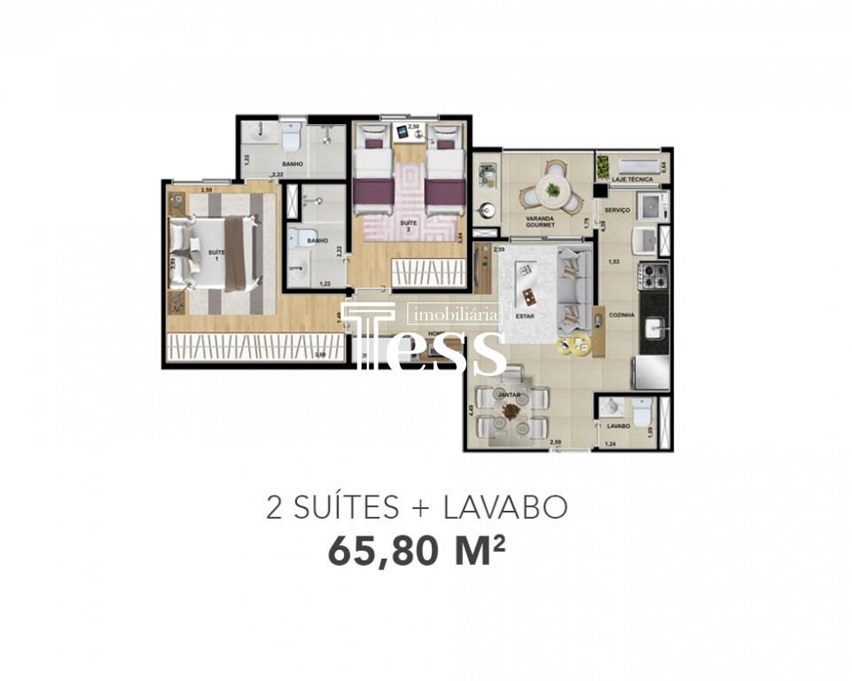 Apartamento com 2 quartos para aluguel, 66m² — foto 21 de 21