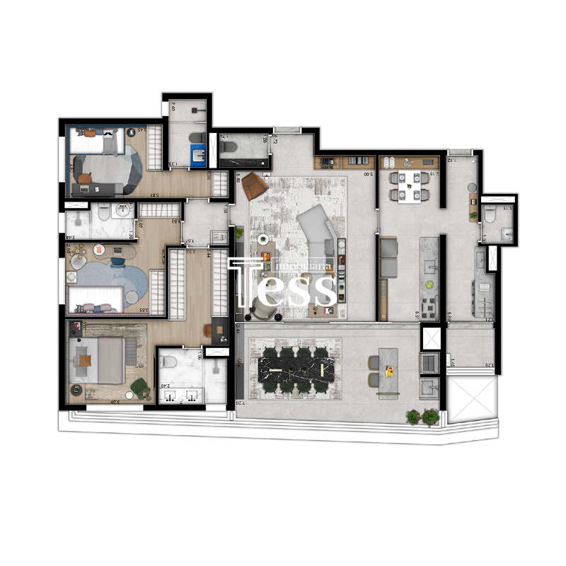 Apartamento com 3 quartos à venda, 162m² — foto 13 de 14