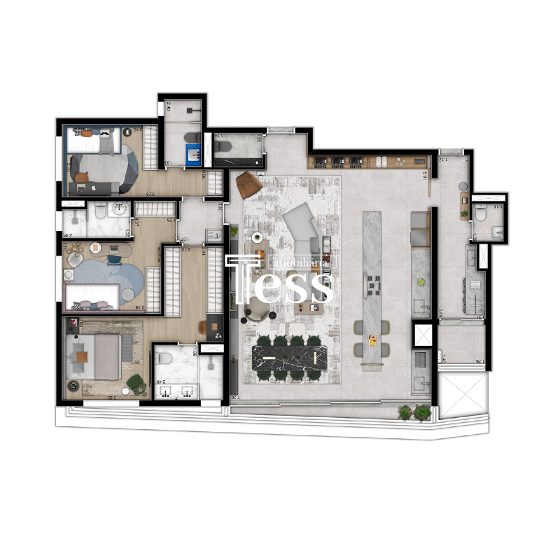 Apartamento com 3 quartos à venda, 162m² — foto 14 de 14