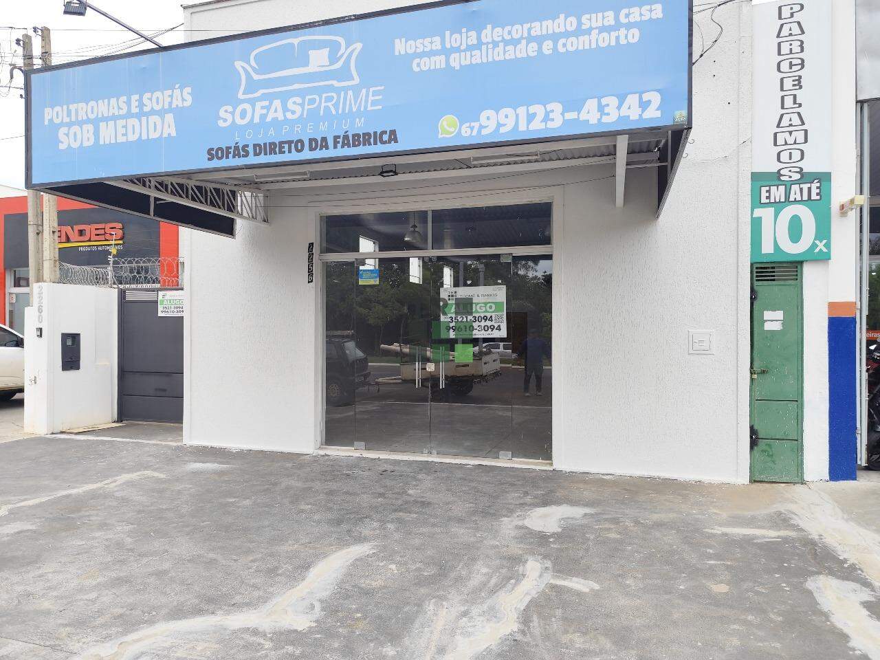 Sala comercial para aluguel no Jardim Primaveril, em Três Lagoas: 