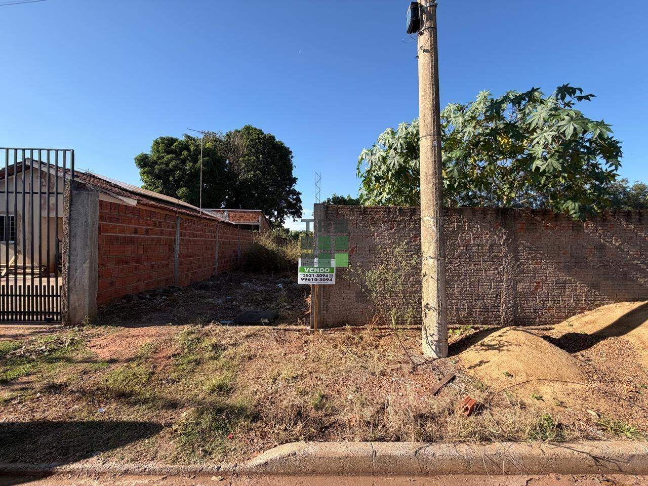 Terreno à venda no Jardim Progresso, em Três Lagoas: 