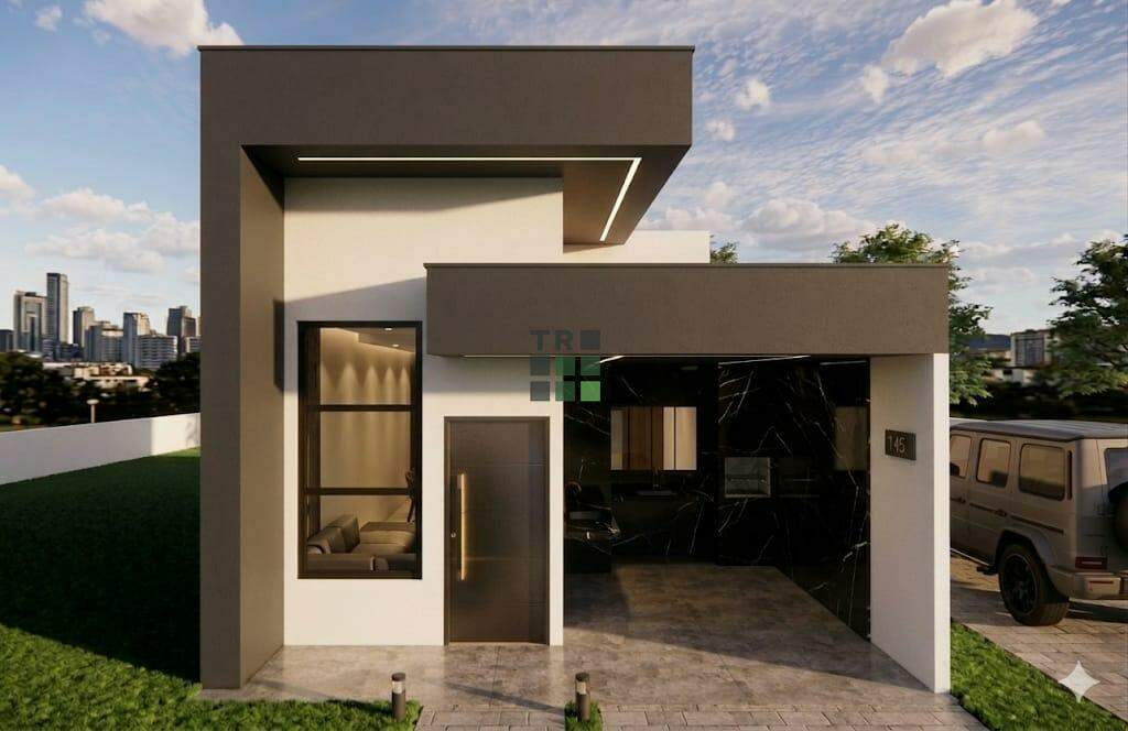 Casa 3 quartos 1 suíte à venda no Nova Três Lagoas II, em Três Lagoas: 