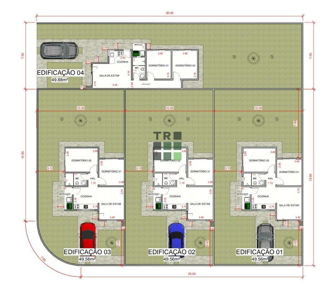 Casa 2 quartos à venda Residencial Império no Residencial Império, em Três Lagoas: 