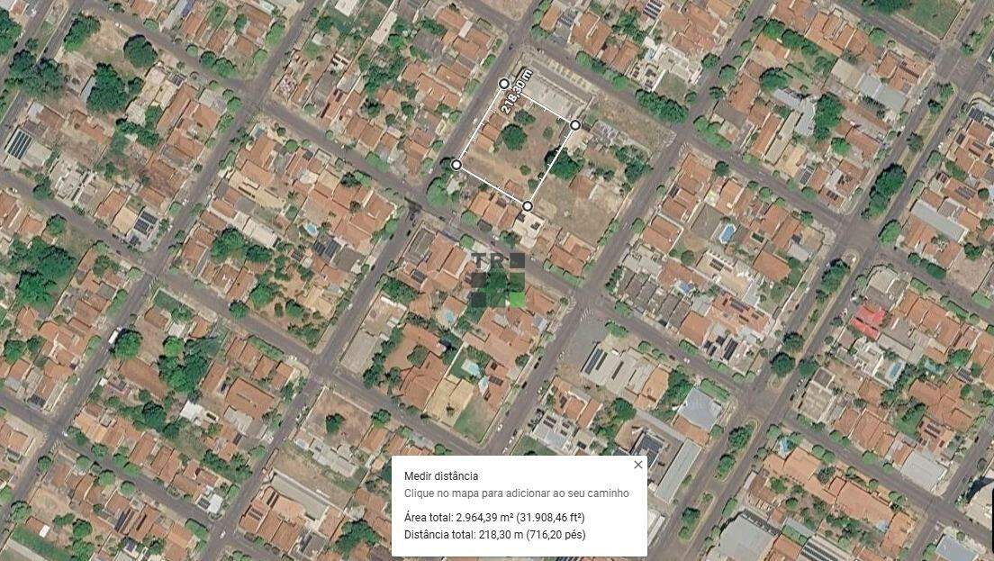 Área (Grandes terrenos) à venda no Centro, em Três Lagoas: 