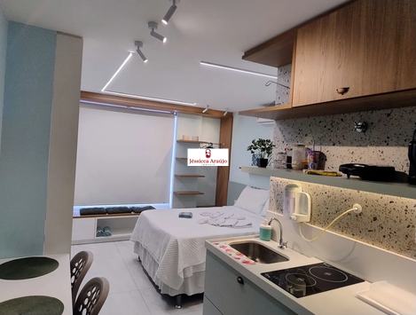 Flat à venda no Jardim Oceania: 