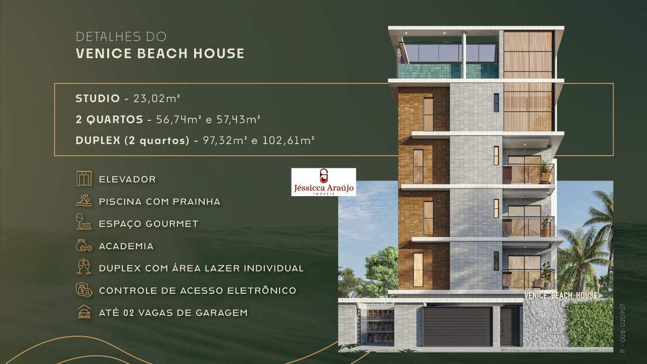 Flat à venda no Intermares: 