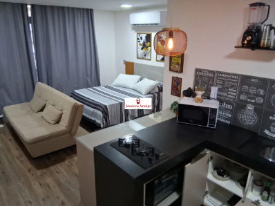 Flat para aluguel no Jardim Oceania: 