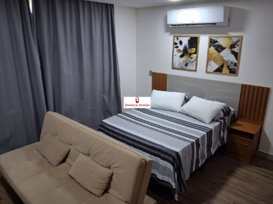 Flat para aluguel no Jardim Oceania: 
