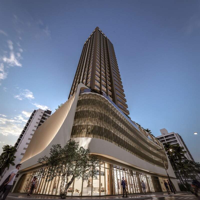 Apartamento com 126m², 3 dormitórios, 3 suítes, 2 vagas no bairro Praia Brava de Itajaí em Itajaí