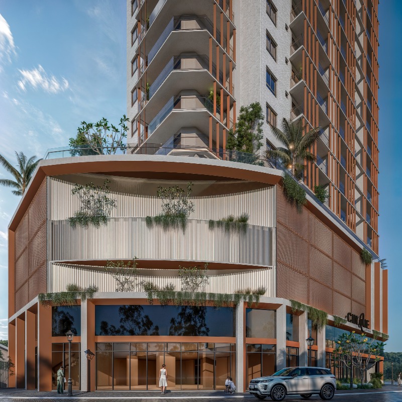 Apartamento com 85m², 2 dormitórios, 2 suítes, 1 vaga no bairro Praia Brava de Itajaí em Itajaí