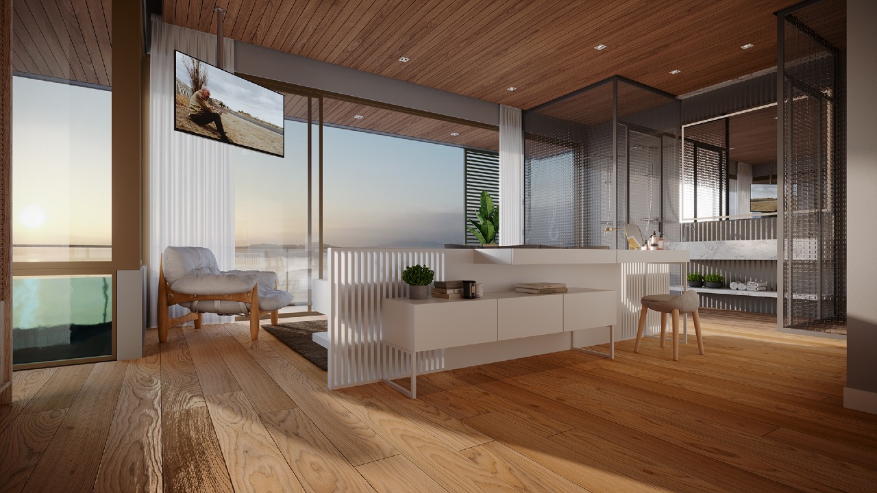 Apartamento com 467m², 4 dormitórios, 4 suítes, 7 vagas no bairro Praia Brava de Itajaí em Itajaí