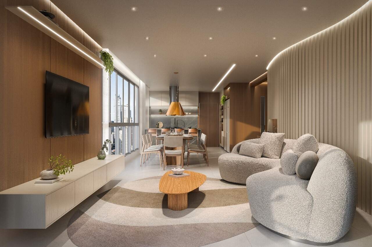 Apartamento com 146m², 3 dormitórios, 3 suítes, 3 vagas no bairro Centro em Balneário Camboriú