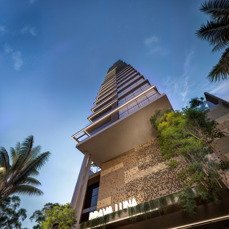 Apartamento com 123m², 3 dormitórios, 3 suítes, 2 vagas no bairro Praia Brava de Itajaí em Itajaí