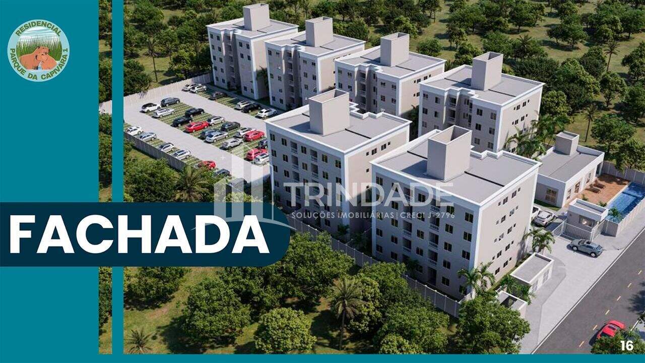 Apartamento à venda no Parque Nascente do Rio Capivara: 