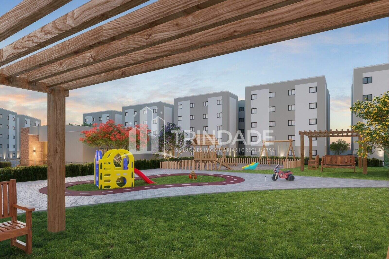 Apartamento à venda no Parque Nascente do Rio Capivara: 