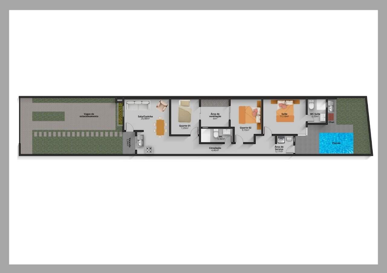 Casa à venda no Bela Vista: 