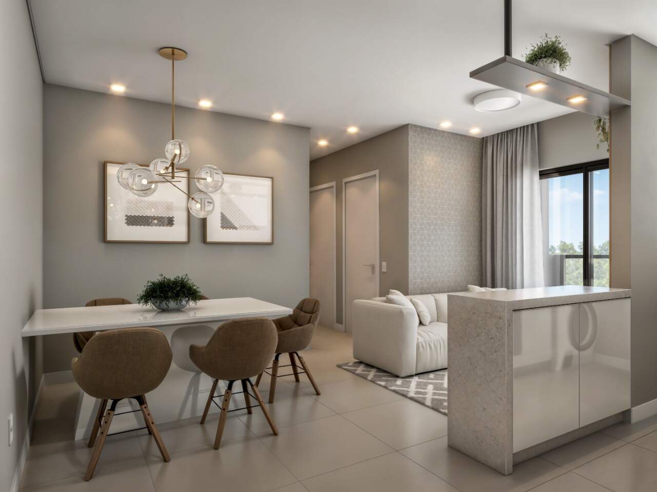 Apartamento à venda no Aririú: 