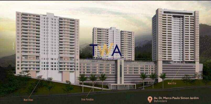 Apartamento, Alto Belvedere, Vila da Serra, à venda, TWA Investimentos. : 