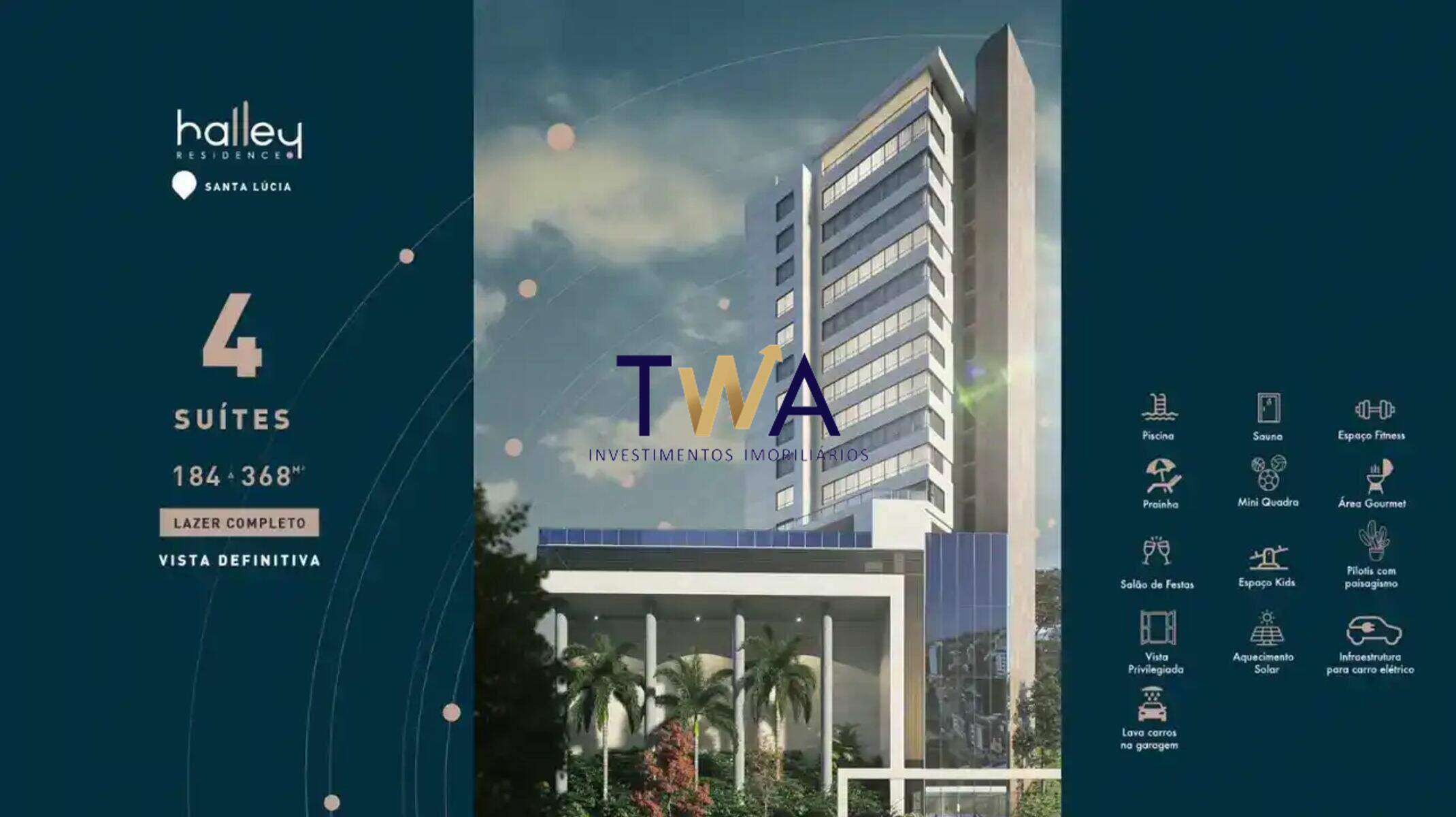 Apartamento, Halley, Santa Lúcia, à venda, TWA Investimentos. : Fachada