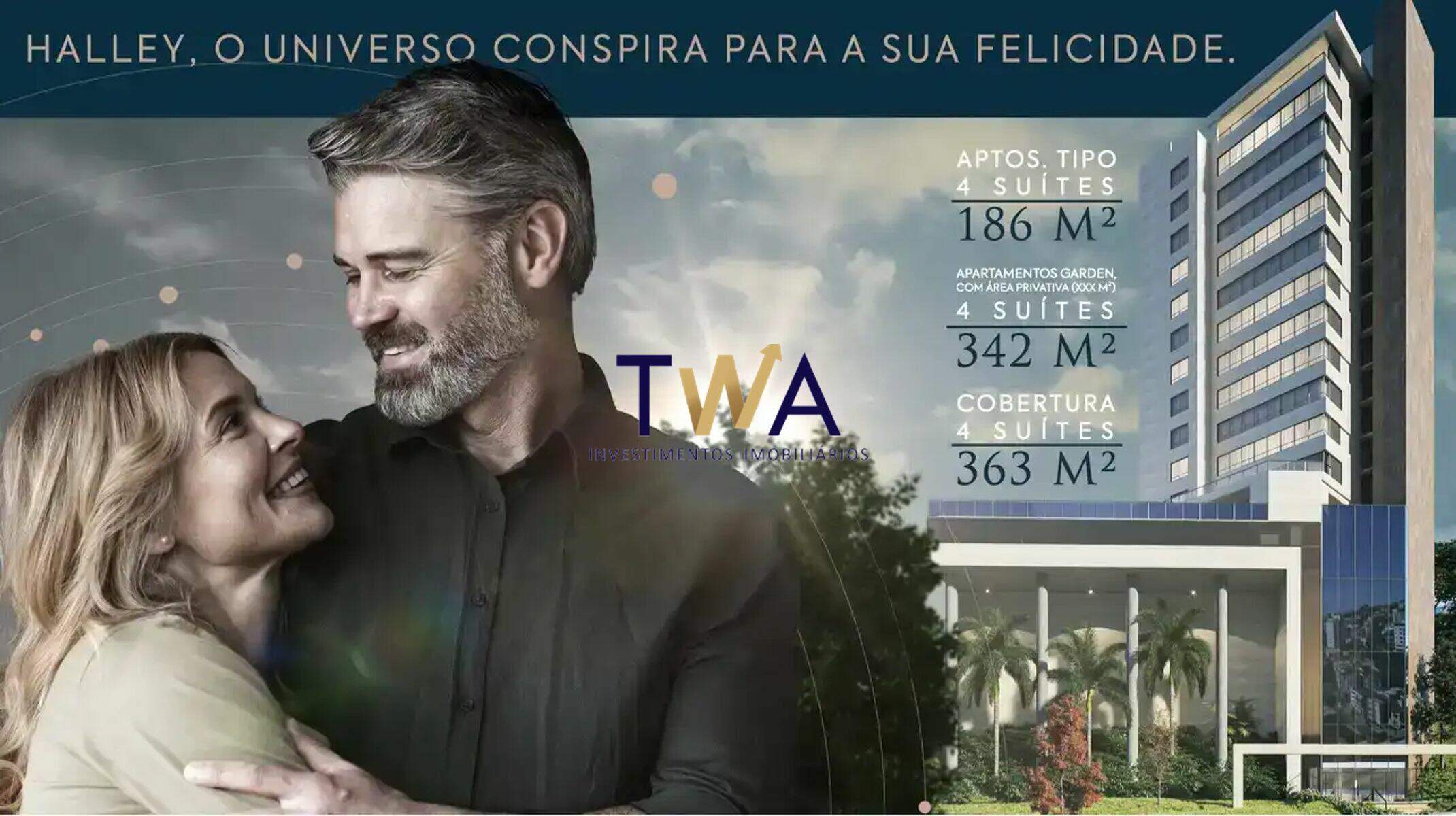 Apartamento, Halley, Santa Lúcia, à venda, TWA Investimentos. : Tipologias