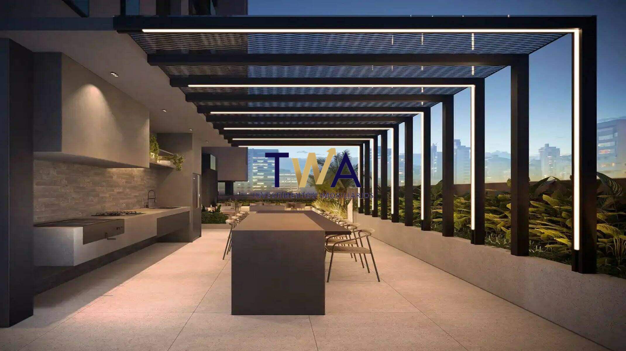 Apartamento, Hub, Savassi, à venda, TWA Investimentos. : Espaço gourmet