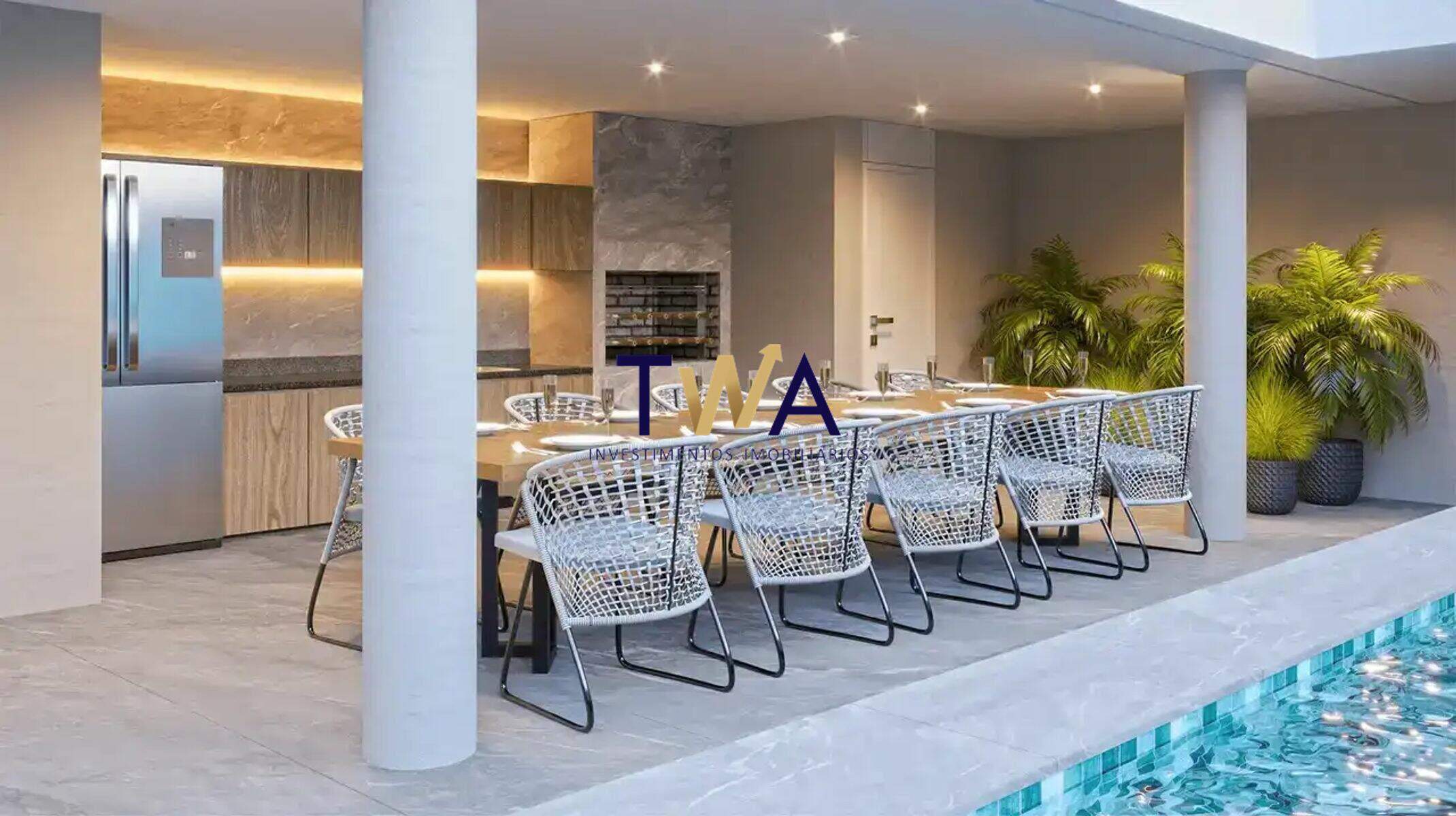 Apartamento, Santorini, Gutierrez, à venda, TWA Investimentos. : Espaço gourmet