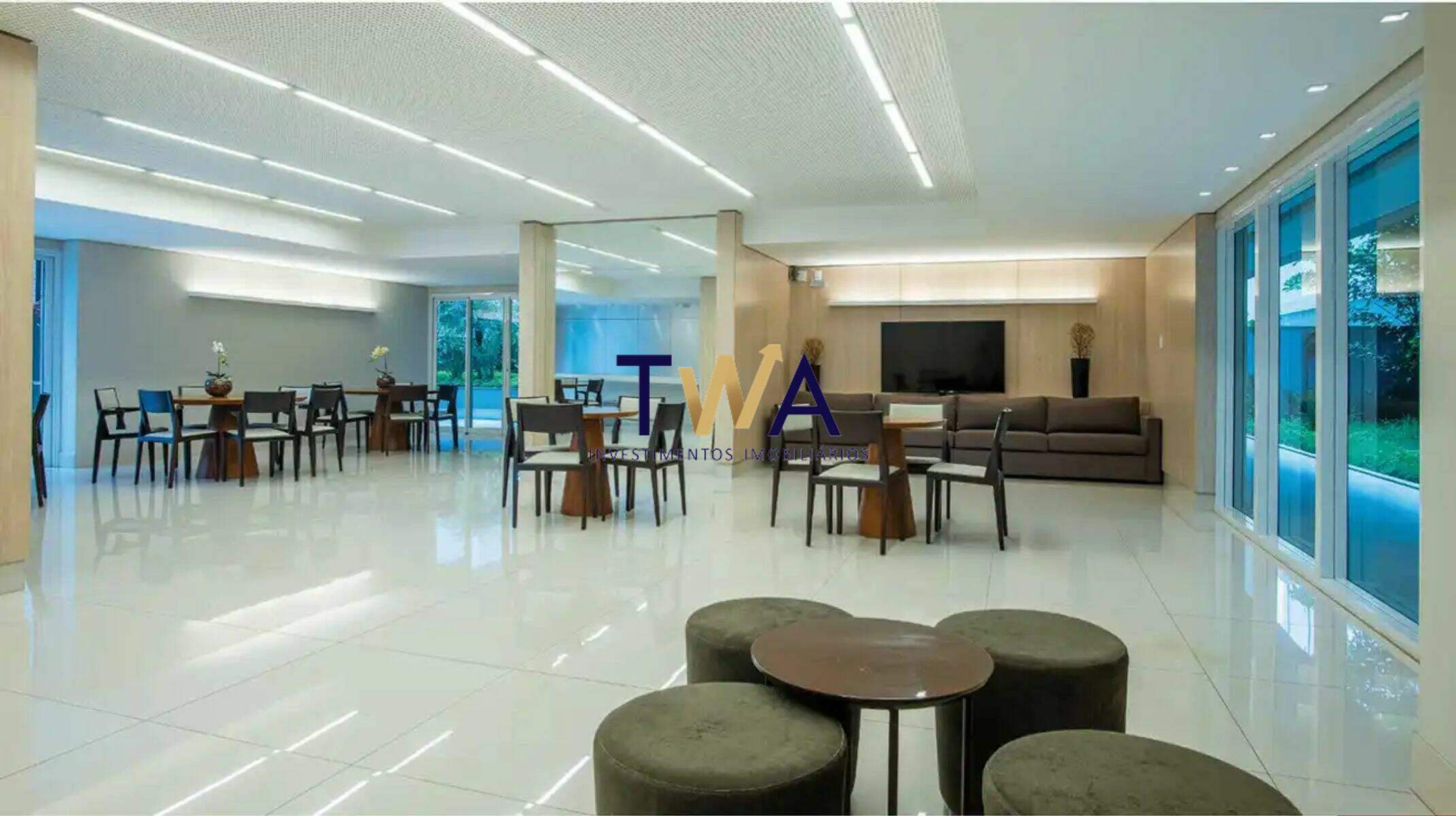 Apartamento, Sorrento, Cruzeiro, à venda, TWA Investimentos. : Salão de festas