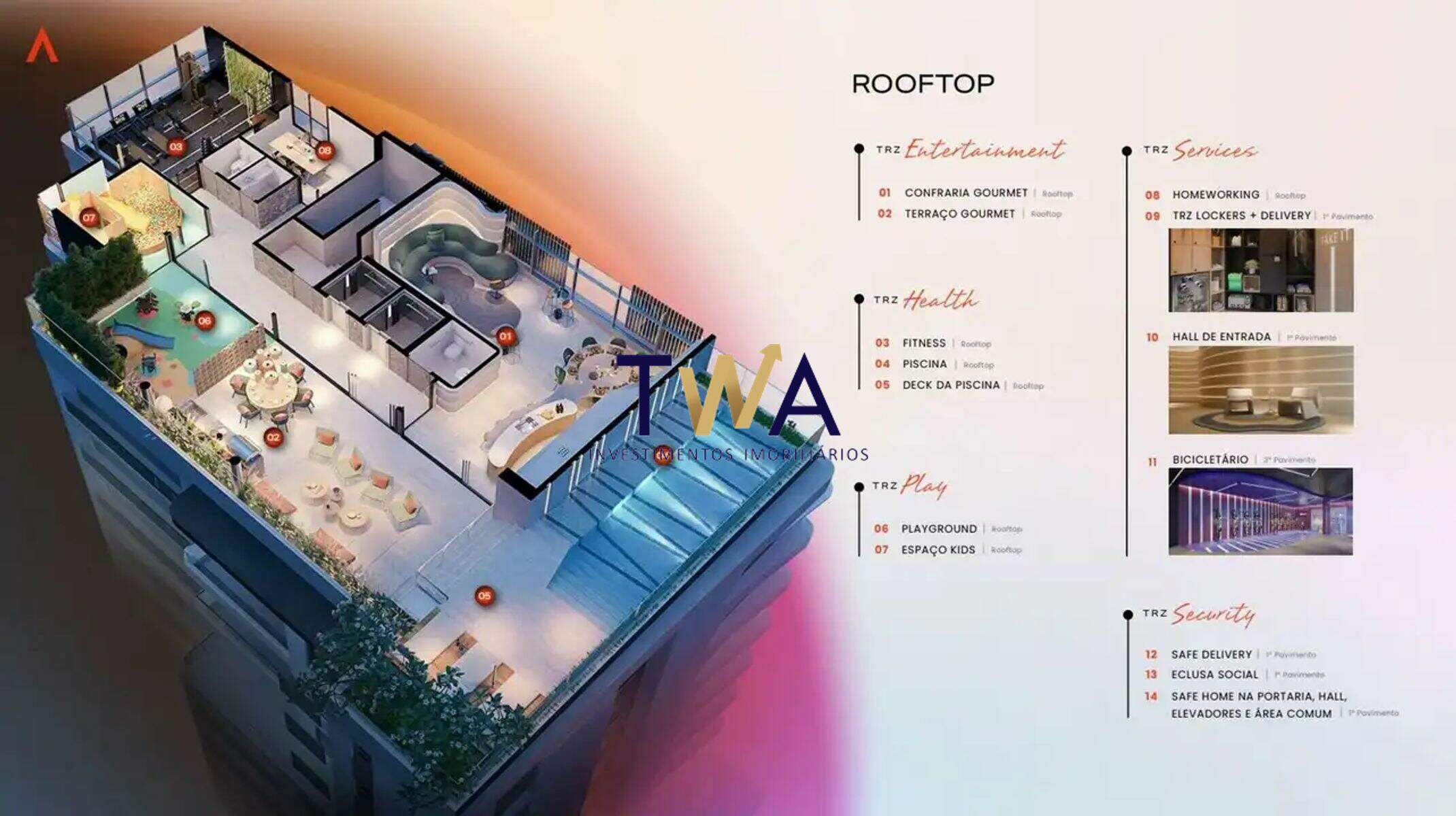 Apartamento, Atmosfera, Anchieta, à venda, TWA Investimentos. : Rooftop - dollhouse