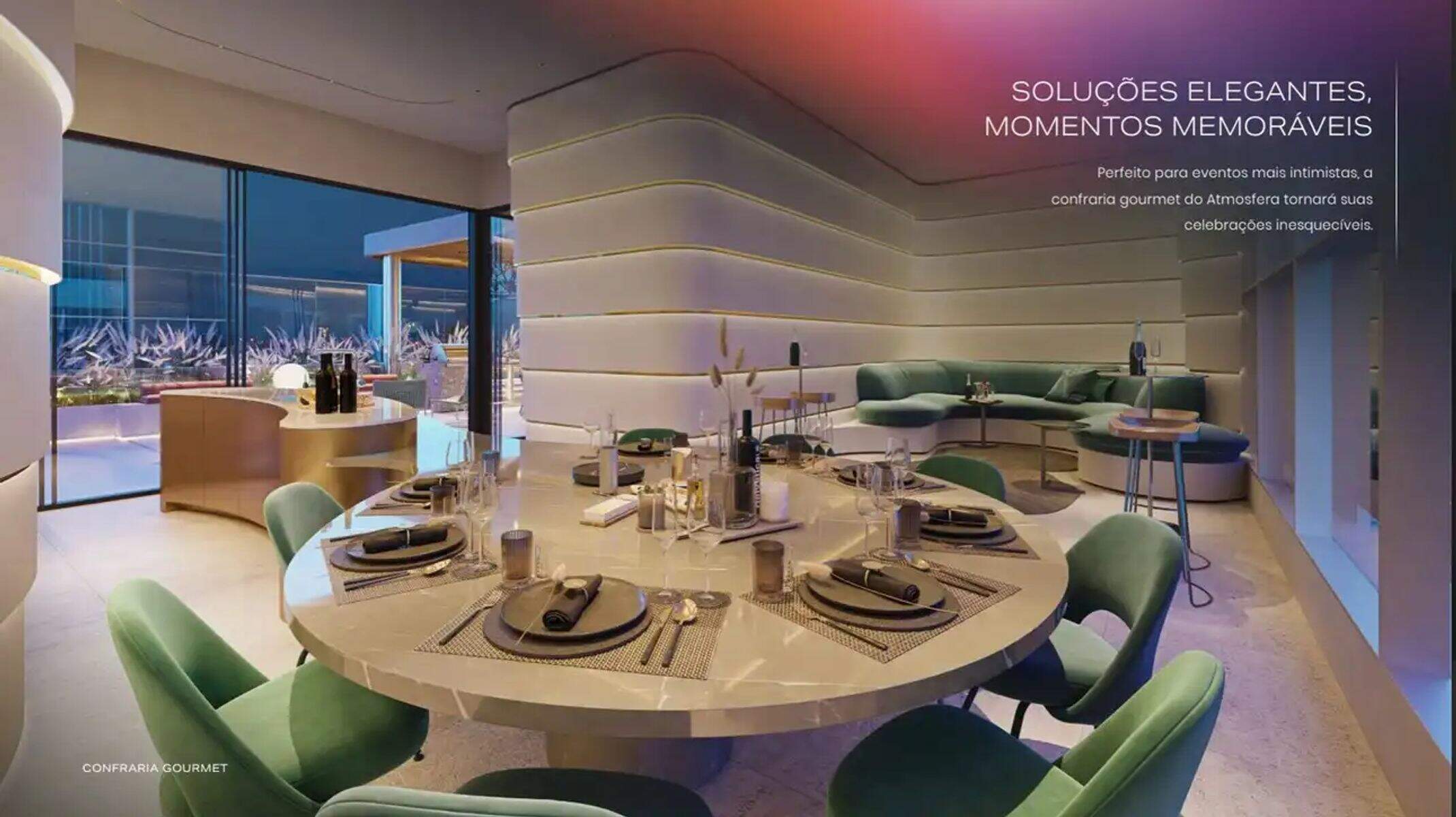 Apartamento, Atmosfera, Anchieta, à venda, TWA Investimentos. : Confraria gourmet