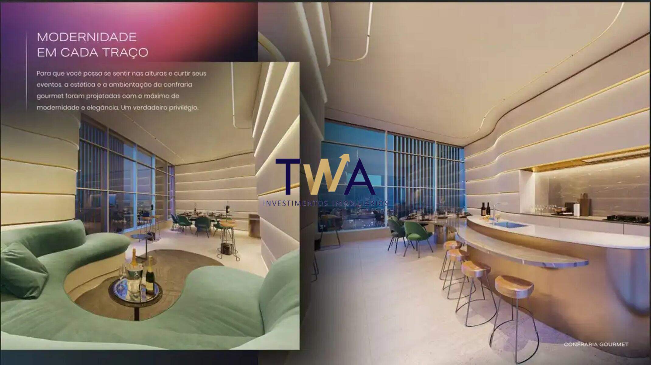 Apartamento, Atmosfera, Anchieta, à venda, TWA Investimentos. : Confraria gourmet